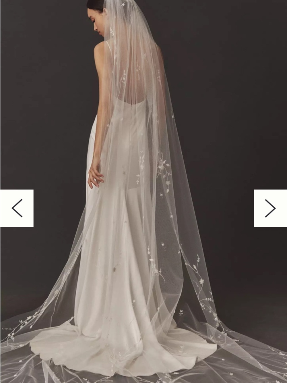 Anthropologie Enaura Vines Veil